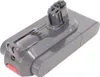 A gray battery pack for a vacuum cleaner is shown against a white background. Voir les images du produit