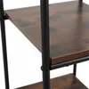 Portaabiti Relaxdays, 5 ripiani, asta appendiabiti, A x L x Anteprima dell’immagine prodotto 7