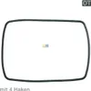 AEG 8996619260491 Dichtung für Herd Backofen (siehe Produktbild-Vorschau 2