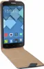 Custodia Flip per Alcatel One Touch Pop C7 Nero ultra Anteprima dell’immagine prodotto 2