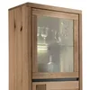 Highboard 65 cm breit in Eiche massiv geölt WINCHESTER-69 Produktbild-Vorschau 3