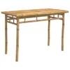 vidaXL Zahradní jídelní stůl 110x55x75 cm bambusový Náhled obrázku produktu 6
