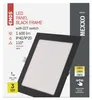 LED-Einbauleuchte NEXXO, quadratisch, silber, 18W, mit Change CCT Produktbild-Vorschau