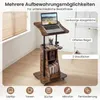 Pult mówcy COSTWAY z regulacją wysokości (72–112 cm) – pult Podgląd zdjęcia produktu 6