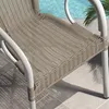 4er-Set ARGOS | Bistro Rattanstuhl | Grau | Rattan | Produktbild-Vorschau 5