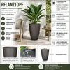 Blumentopf Ø: 41 x H: 55,7 cm Faux Chocolate, für Innen & Produktbild-Vorschau 3