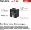 Batterie AGM rechargeable 12V 4.5Ah faston 4.7 B9653 EMOS Voir les images du produit 14