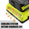 Chargeur rapide de rechange 18V pour batterie RYOBI One+ Voir les images du produit 6