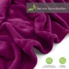 heimtexland ® Kuscheldecke SUPER SOFT Wohndecke Uni Flanell Produktbild-Vorschau 3