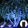 288 LED Eiszapfen Lichterkette Meteorschauer Regen Lichter Produktbild-Vorschau 1