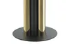 Qiyano Beistelltisch rund Säule Skulptur Edelstahl Glas Produktbild-Vorschau 4