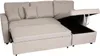 Eckbank met bedlade, model HWC-L17, hoekbank, ligvlak met Productafbeelding-voorbeeld 3
