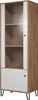 trendteam Wohnen Vitrine Touch Artisan Eiche Melamin/Weiß Produktbild-Vorschau 3