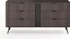 BETTSO Kommode ARVIS - Luxus Design, 6 Schubladen, Eiche Produktbild-Vorschau 4
