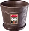 KADAX "Pula" doniczka ze spodkiem, plastikowa doniczka, Podgląd zdjęcia produktu 1