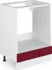Herdumbauschrank Vicco R-Line Rot Hochglanz 60 cm ohne Produktbild-Vorschau 1