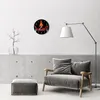 Glasuhr Wanduhr Küchenuhr Echt-Glas 30fi cm Chili Feuer rot Produktbild-Vorschau 4