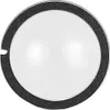 A close-up, studio shot of a round lens protector with a textured black rim and a white center. Náhled obrázku produktu