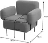 Lounge-Sessel MCW-L83, Cocktailsessel Polstersessel Sessel, Produktbild-Vorschau 11