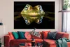 MuchoWow® Poster Frosch - Augen - Porträt 180x120 cm - Produktbild-Vorschau 2