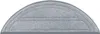 A single, gray, semi-circular cleaning pad for a robot vacuum cleaner is shown against a white background. Anteprima dell’immagine prodotto