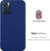 Cadorabo Hülle für Oppo Reno6 5G Schutzhülle in Blau Produktbild-Vorschau 2