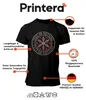 Maglietta da uomo Yule or Nothing Viking Snowflake Anteprima dell’immagine prodotto 4