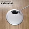 bümö Konferenztisch elektrisch XMST22 - Gestell: Silber, Produktbild-Vorschau 8