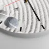 Wanduhr - Rund - Glasuhr - Zusammensetzung Steine Produktbild-Vorschau 5