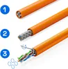 Keystone Modul RJ45 CAT 6a 180° Anschluss frontale Produktbild-Vorschau 4