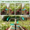 Système d'arrosage de jardin avec buses de pulvérisation en Voir les images du produit 3