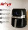 alpina Airfryer 3.5L - Heißluftfritteuse 1-4 Personen - Air Produktbild-Vorschau 2