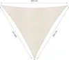 Lumaland Sonnensegel Polyester Dreieck 3 x 3 x 3 Meter Produktbild-Vorschau 3