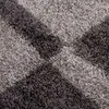 Moderner Hochflor-Teppich mit geometrischem Muster - Produktbild-Vorschau 5