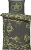 Camouflage Bettwäsche 135x200 cm Militär US Army Stern Camo Produktbild-Vorschau 1