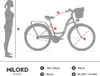 Milord Komfort Fahrrad Mit Weidenkorb Damenfahrrad, 26 Produktbild-Vorschau 4