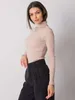 Rue Paris Dámsky rolák Emeline béžová L/XL Náhľad obrázku produktu 2