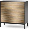 Kommode Vicco Eliza Goldkraft Eiche/Anthrazit 80 x 81.2 cm Produktbild-Vorschau 1