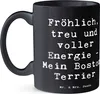 Mr. & Mrs. Panda Becher Spruch Boston Terrier Freude - Produktbild-Vorschau 2