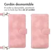 Funda Tipo Libro con Cuerda para Samsung Galaxy A56 - Rosa Vista previa de la imagen del producto 2