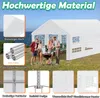 UISEBRT 4x8m Premium Party Tent Pavilion with side parts, Voir les images du produit 7