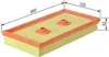 Bosch Luftfilter  1 457 433 315 Produktbild-Vorschau 1