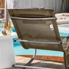 SoBuy OGS28-BR Chaise longue de jardin résistante aux Voir les images du produit 11
