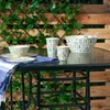 Harbor Housewares Gartentisch mit Glasplatte – Glasplatte Produktbild-Vorschau 7