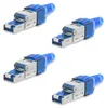 Netzwerkstecker CAT 7 Werkzeuglos 4x RJ45 Netzwerk Stecker Produktbild-Vorschau 1