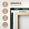 MuchoWow® - Leinwandbilder - Hirsche - Wald - Bäume - Tiere Produktbild-Vorschau 3