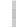 A tall, narrow white cabinet with shelves, presented against a white background. Náhled obrázku produktu