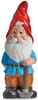 Ibergarden Gartenzwerg Figur mit roter Mutze - Keramik - 50 Produktbild-Vorschau 1