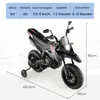 COSTWAY Aprilia motocykl elektryczny dla dzieci, motocykl Podgląd zdjęcia produktu 3