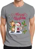 Merry Christmas Santa Rentier Wunschliste Mistelzweig - Produktbild-Vorschau 1